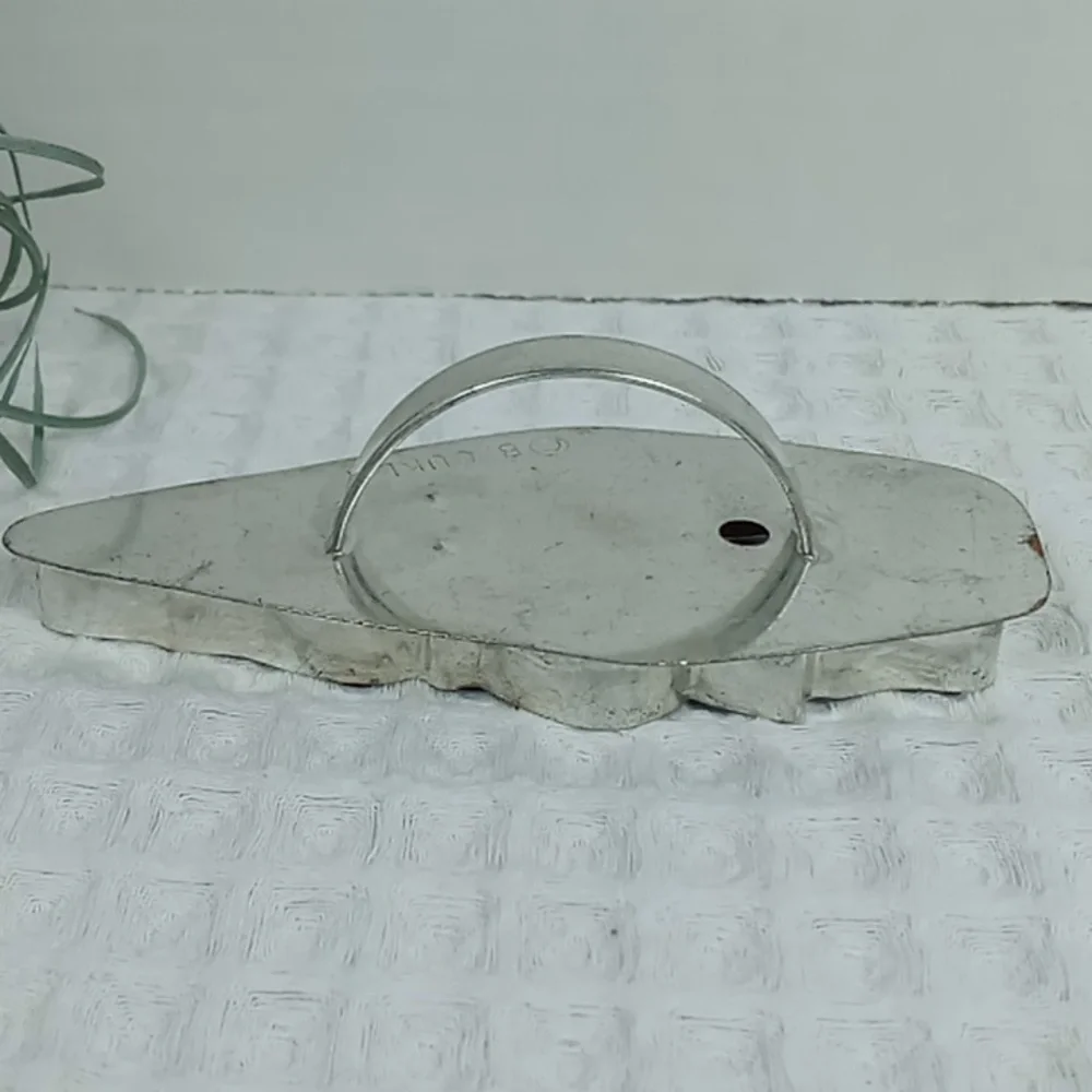 Vintage B.Cukla Santa Knome Tin Cookie Cutter